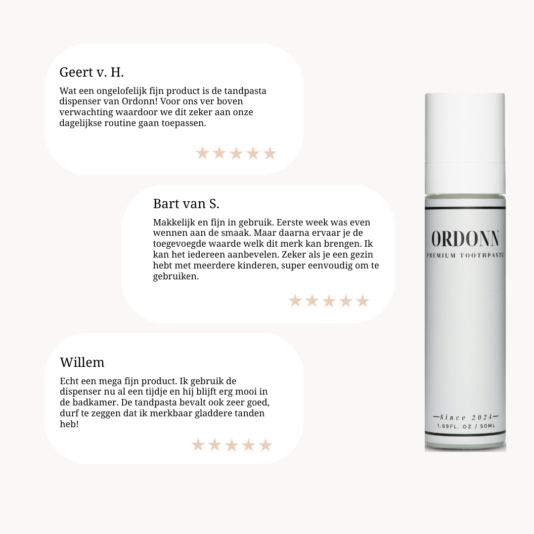 Cadeaupakket - Duurzame mondverzorging - Ordonn